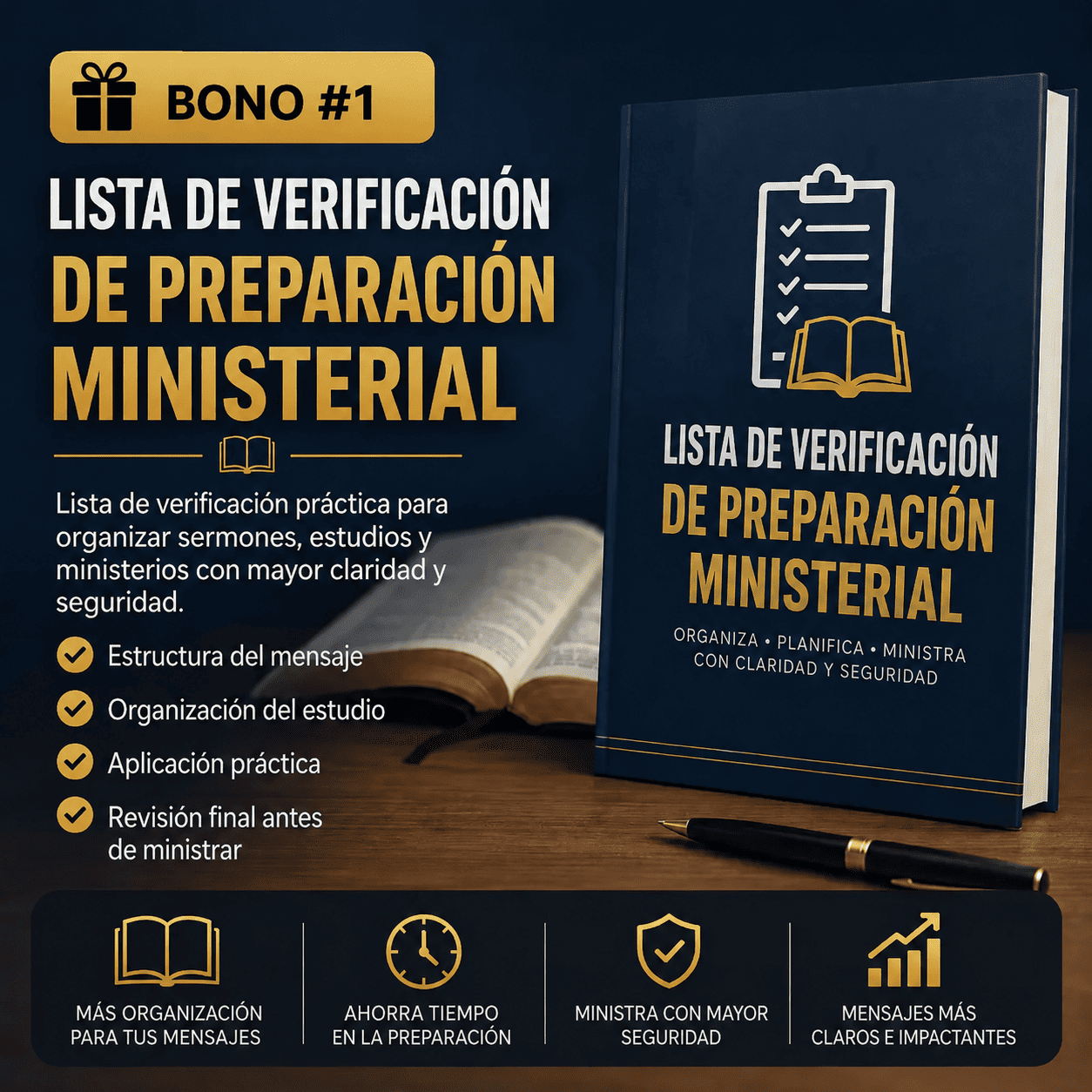 Checklist de Preparación Ministerial